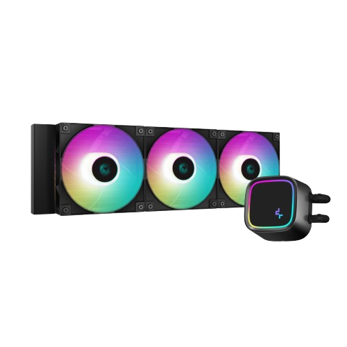 DEEPCOOL LE720 AIO LIQUID COOLER 360 BLACK photo 1