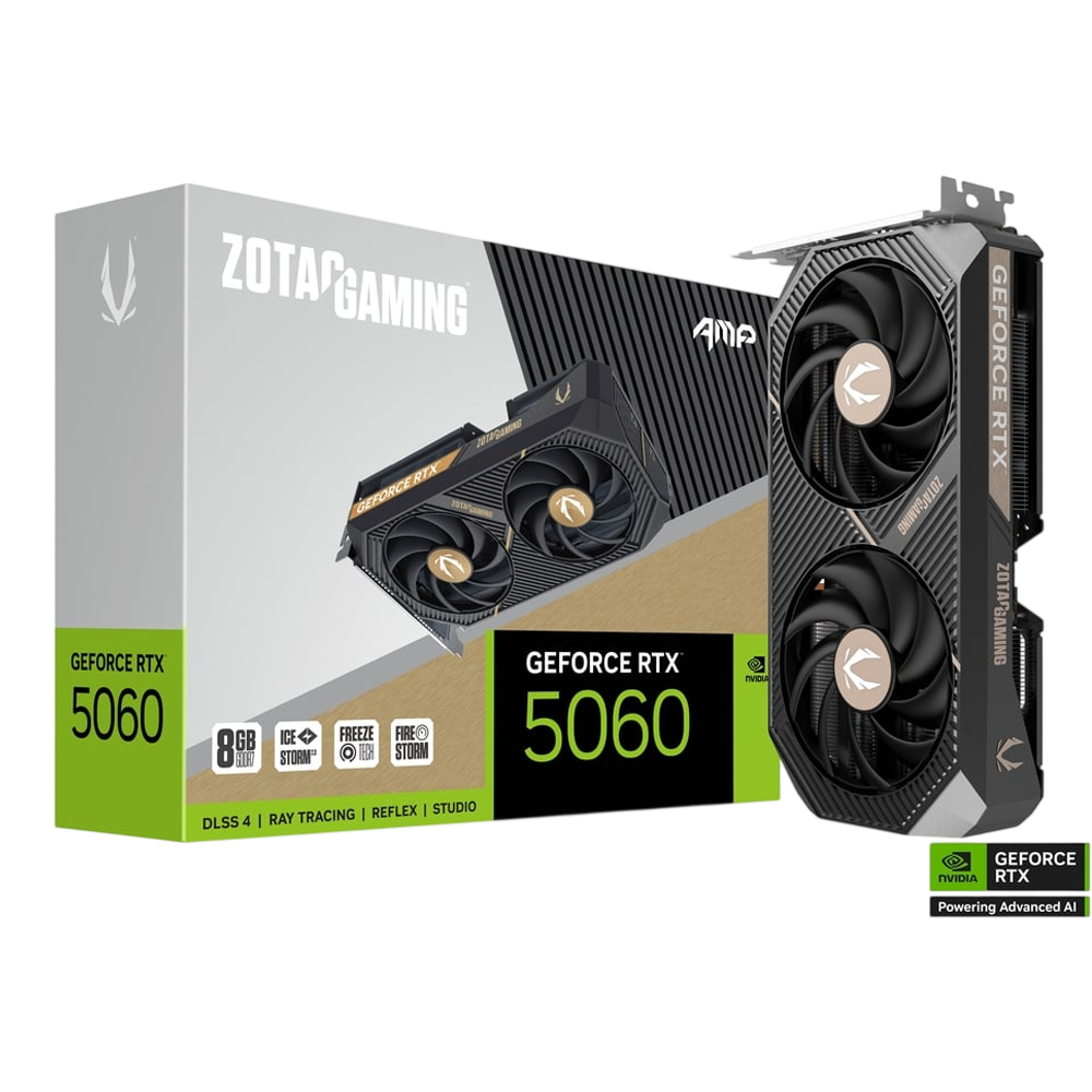 ZOTAC RTX 5060 AMP 8GB GDDR7 128 BIT