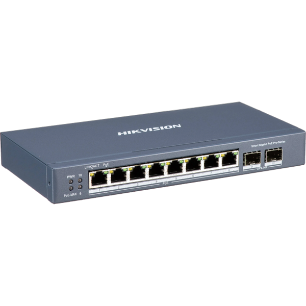 DS-3E1510P-EI/M HIKVISION 8-PORT GIGABIT SMART MANAGED POE SWITCH