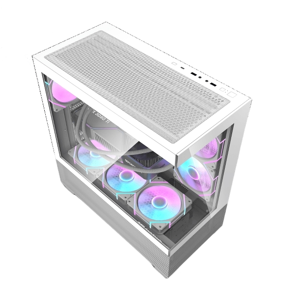 DF CASE DS900AIR ATX WHITE photo 3