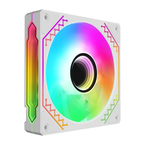 COOLMAN CM-03 SINGLE ARGB FAN WHITE photo 3