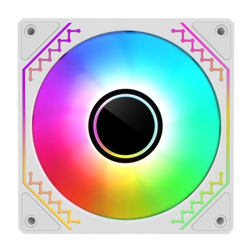 COOLMAN CM-03 SINGLE ARGB FAN WHITE photo 2