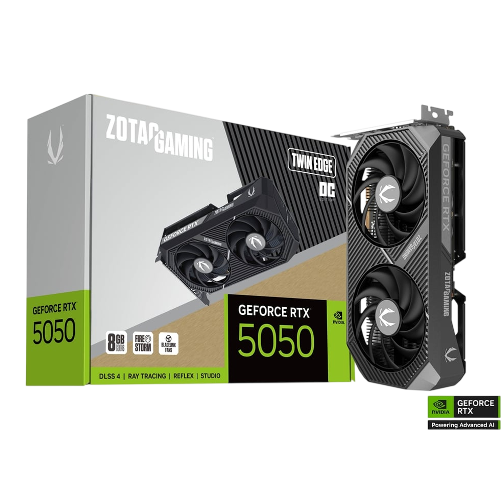 ZOTAC RTX 5050 TWIN EDGE OC 8GB GDDR6 128 BIT