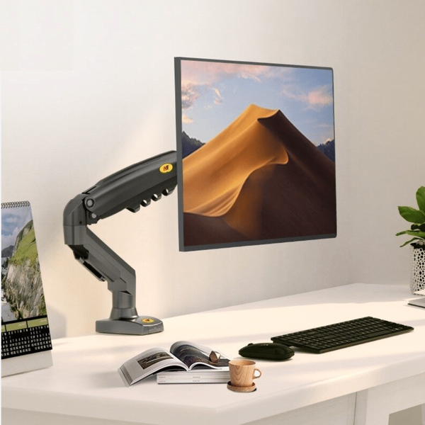 NB SINGLE DESKMOUNT NB-F80 MATTE CHARCOAL