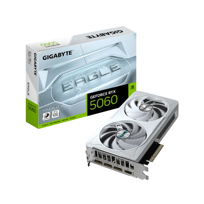 GIGABYTE RTX5060 EAGLE OC ICE 8GB photo 1