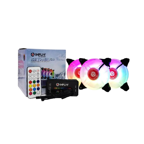 INPLAY ICE TOWER V2 3IN1 FAN KIT | ARGB DUAL SYNC MODE